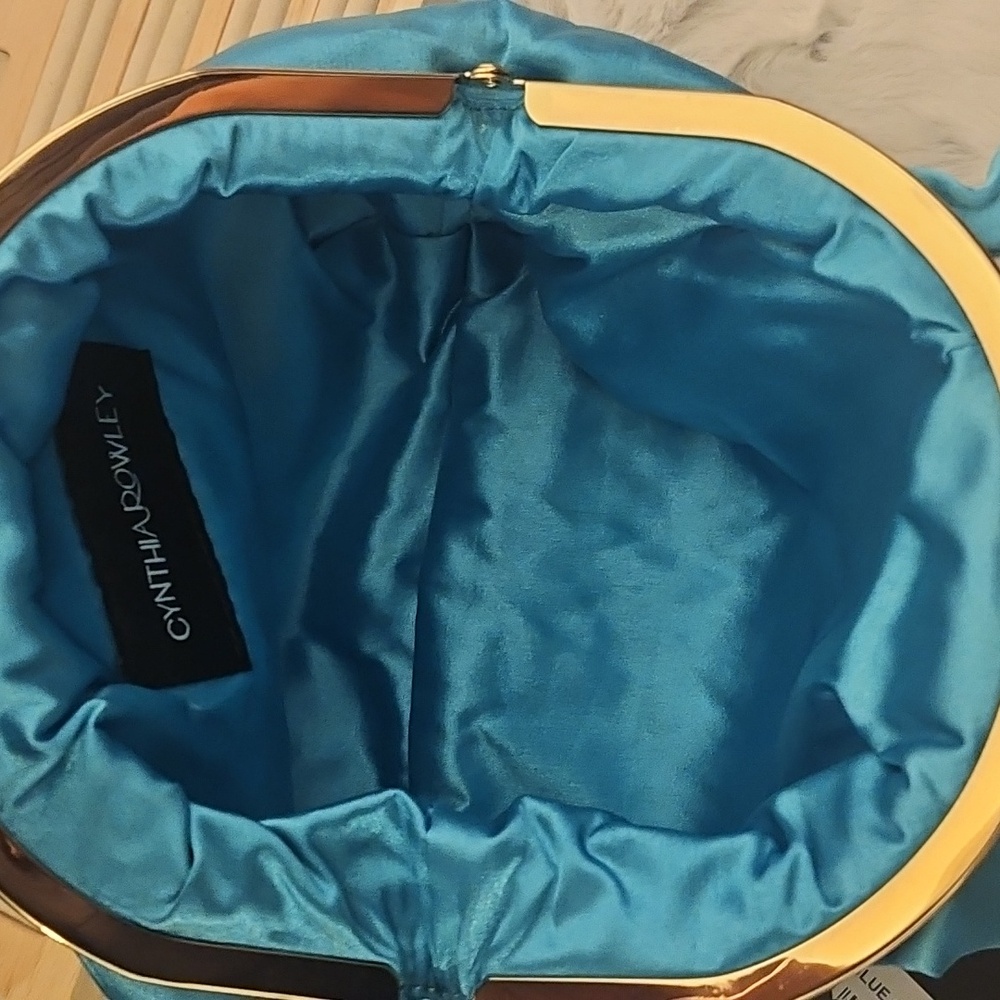 Cynthia Rowley Satin Rhinestone Shoulder Bag with Coin Purse - Picture 11 of 16